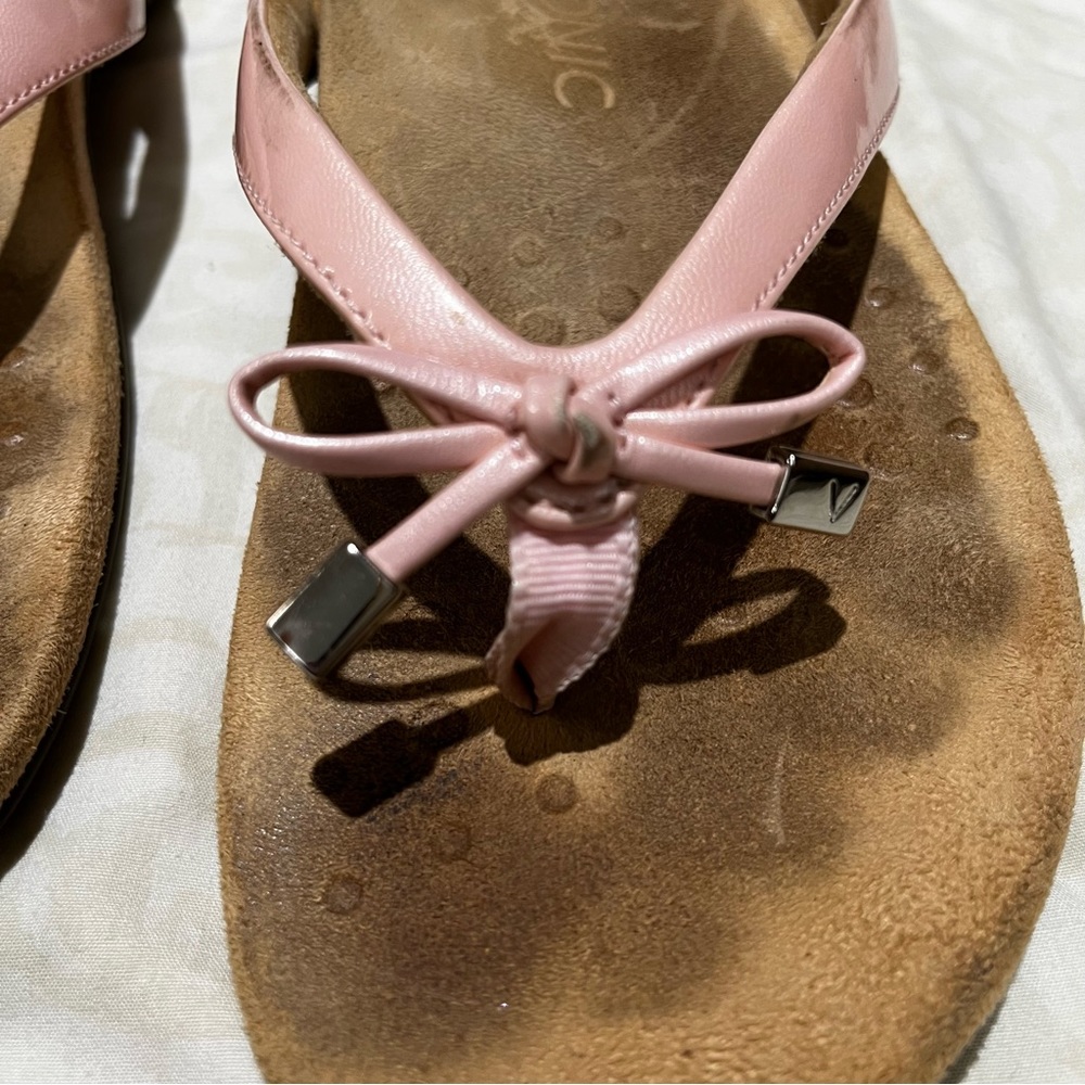 VIONIC WOMEN’S REST BELLALL TOEPOST SANDAL PINK - Picture 7 of 12